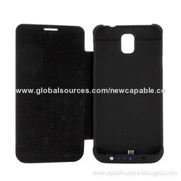 External Backup Battery Case for Samsung Note 3, 4,500mAh Capacity with Various Colors Available